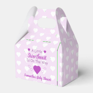Ballotins Petit Baby shower de coeur