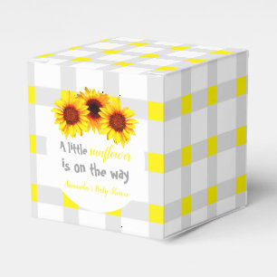 Ballotins Petit Baby shower de tournesol