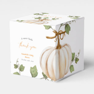 Ballotins Petit Baby shower Merci Citrouille