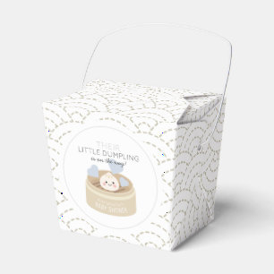 Ballotins Petit Ballotin de Baby shower bleu Dumpling