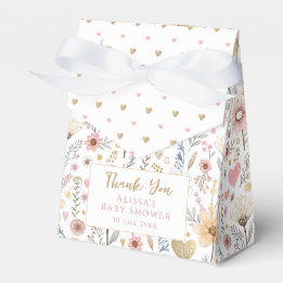 Ballotins Petit Ballotin de Baby shower Floral Fleur sauvage