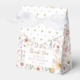 Ballotins Petit Ballotin de Baby shower Floral Fleur sauvage