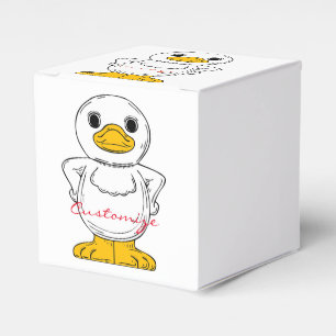 Ballotins Petit canard blanc debout Thunder_Cove