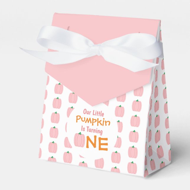 Ballotins Petit Citrouille 1er anniversaire (Verso)