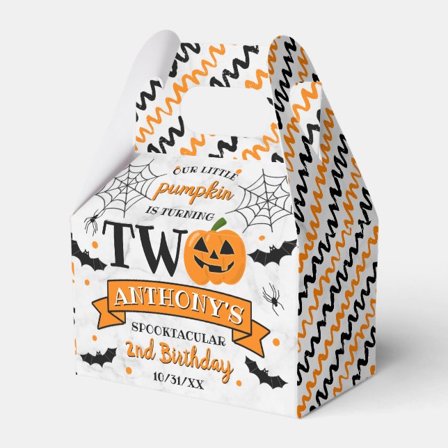 Ballotins Petit Citrouille à deux heures d'Halloween 2e anni (Verso)