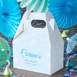 Ballotins Petit flocon de neige garçon Baby shower