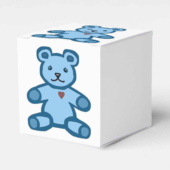 Ballotins Petit garçon ours en peluche (Verso)