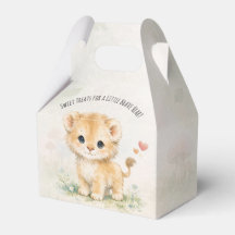 Petit Lion Courageux Safari Baby Shower