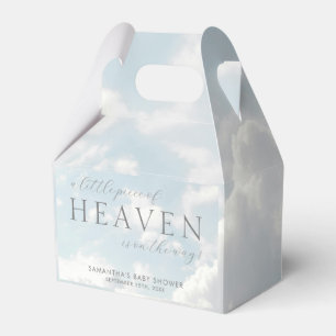 Ballotins Petit morceau de ciel nuages Baby shower Gable