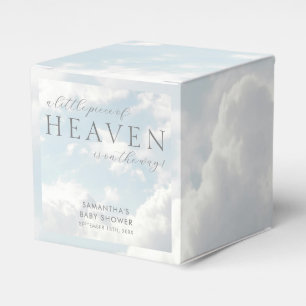 Ballotins Petit morceau du ciel Baby shower personnalisé cla