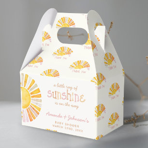 Ballotins Petit rayon de soleil Baby Shower Merci