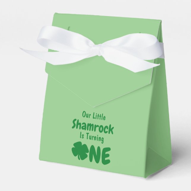 Ballotins Petit Shamrock 1er anniversaire (Verso)