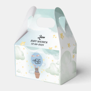 Ballotins petite aventure homme attend le baby shower ours