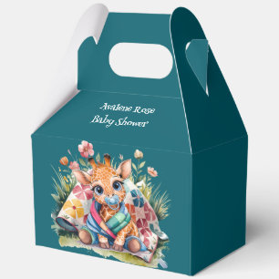 Ballotins Petite girafe Pacifique et Baby shower de couvertu
