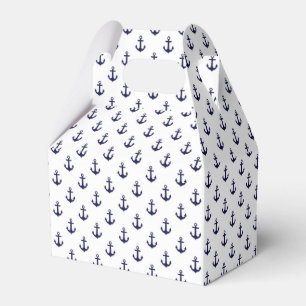 Ballotins Petite Motif Ancres bleu et blanc