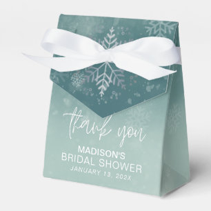 Ballotins Petits flocons Remerciements pour la Baby Shower