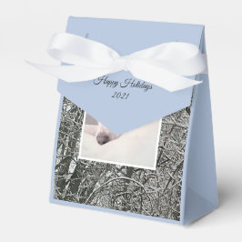 Ballotins Photo du mignon Chien Chien blanc Hiver Journée de