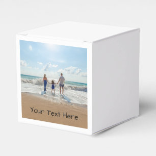 Ballotins Photo et texte personnalisés de la plage familiale