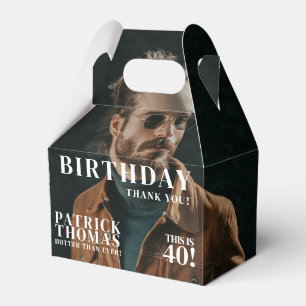 Ballotins Photos personnalisées Anniversaire Magazine Couver