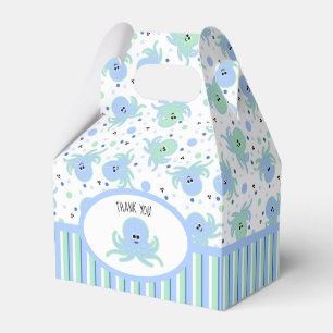 Ballotins Pieuvre mignonne avec points Polka et rayures