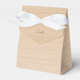 Ballotins Pin clair boîte de mariage en bois