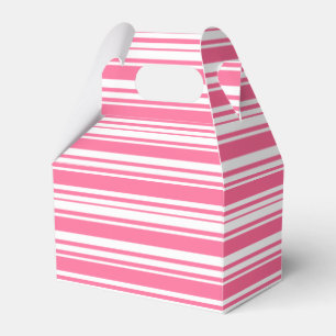 Ballotins Pink And White Stripes Boîte de réception de maria