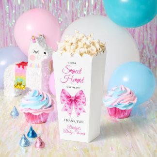 Ballotins Pink Bow Sweetheart girl Valentine's Baby shower 