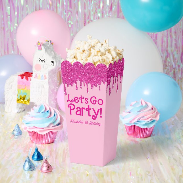 Ballotins Pink branché Allons faire la fête Anniversaire (Fête)