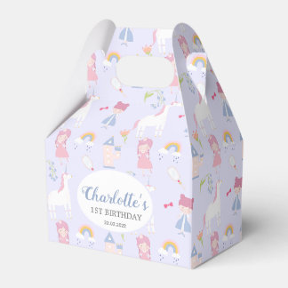 Ballotins Pink Fairytale Princess Unicorn 1er anniversaire