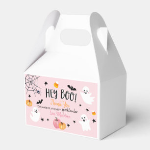 Ballotins Pink Halloween Ghost Hey Boo Anniversaire Fille