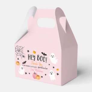 Ballotins Pink Halloween Ghost Hey Boo Anniversaire Fille