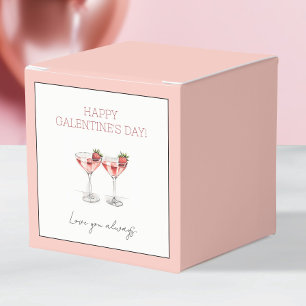 Ballotins Pink Happy Galentine's Day Cocktails Love You Bff