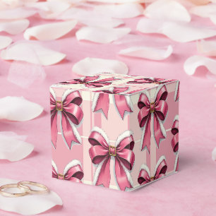 Ballotins Pink Noël Played Père Noël Bows