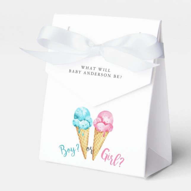Ballotins Pink or Blue Ice Cream Genre Revevela Party (Verso)