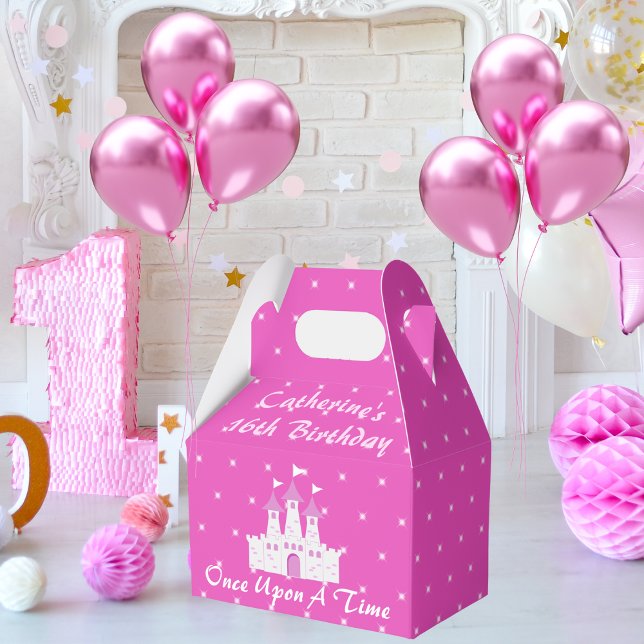 Ballotins Pink Royal Princess Castle Girl Anniversaire (Créateur téléchargé)