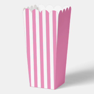 Ballotins Pink Stripes Popcorn Ballotin