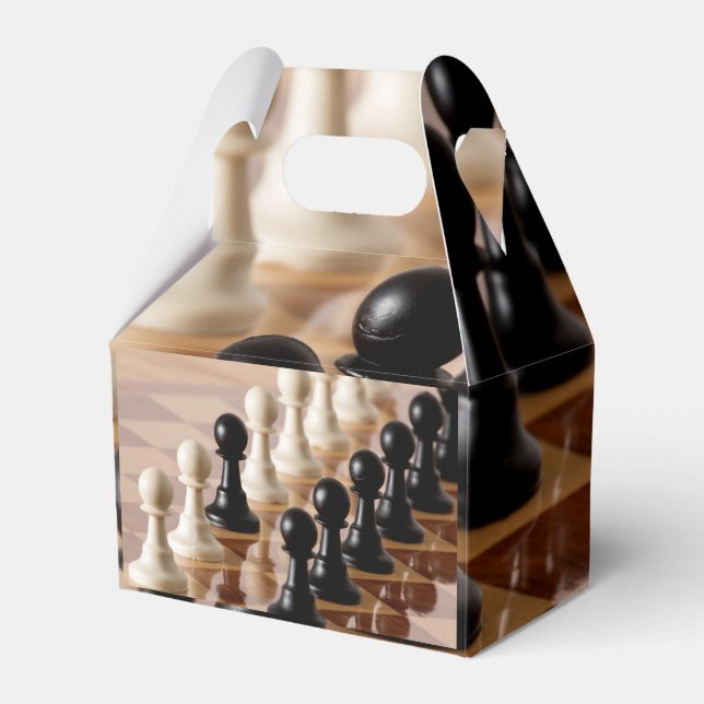 Ballotins Pions sur le tableau d'échecs (Verso)