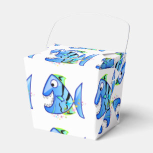 Ballotins Piranha Tropical Bleu avec étoiles