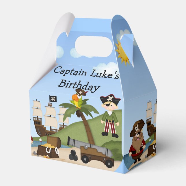 Ballotins Pirate Anniversaire Loot Goodie Ballotin (Verso)