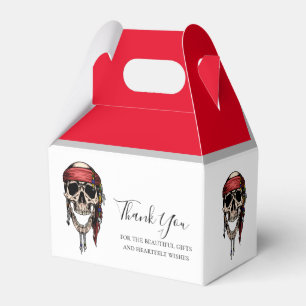 Ballotins Pirate Jolly roger rouge Ballotin