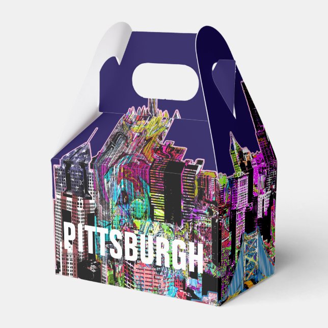 Ballotins Pittsburgh, Pennsylvanie en graffiti (Verso)