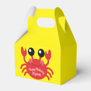 Ballotins Plage de la fête d'anniversaire du crabe