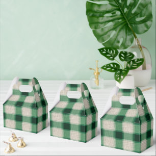 Ballotins Plaid à la crème verte