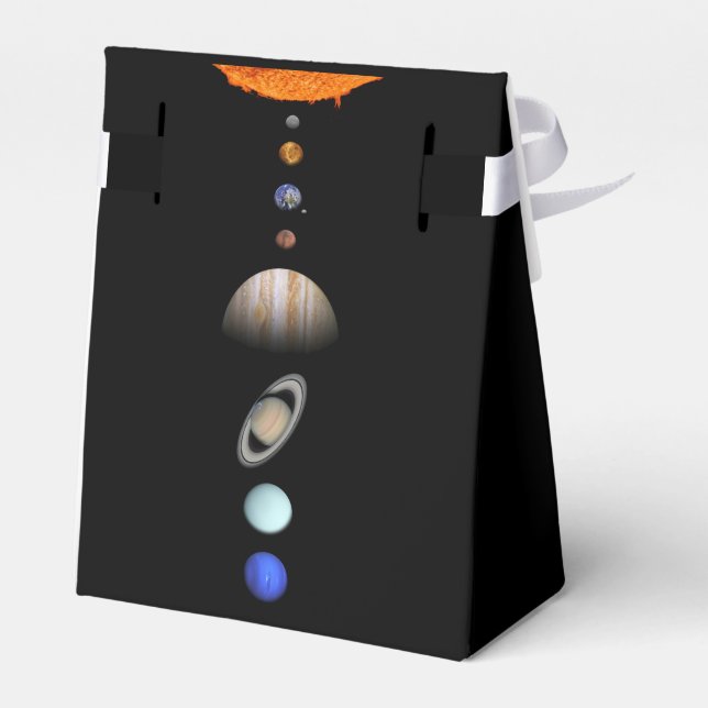 Ballotins PLANÈTES DU Ballotin DU SYSTÈME SOLAIRE (Arrière)