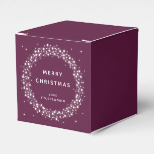 Ballotins Plum message personnalisé éclairs Noël
