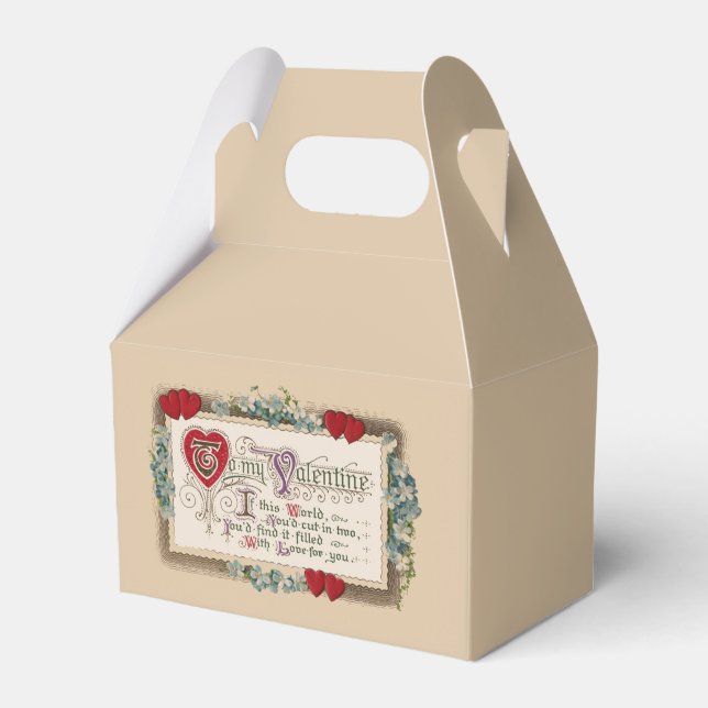 Ballotins Poème Valentine (Verso)