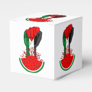 Ballotins Poing de résistance palestinienne sur le symbole d