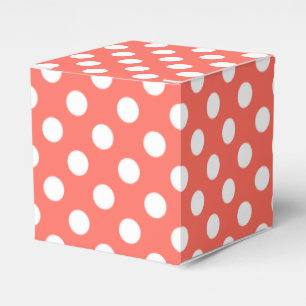 Ballotins Pois blancs sur corail vivant