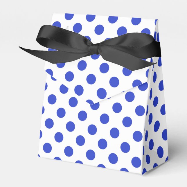 Ballotins Pois bleu royal (Verso)