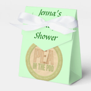 Ballotins Pois dans un Baby shower de pois Ballotin